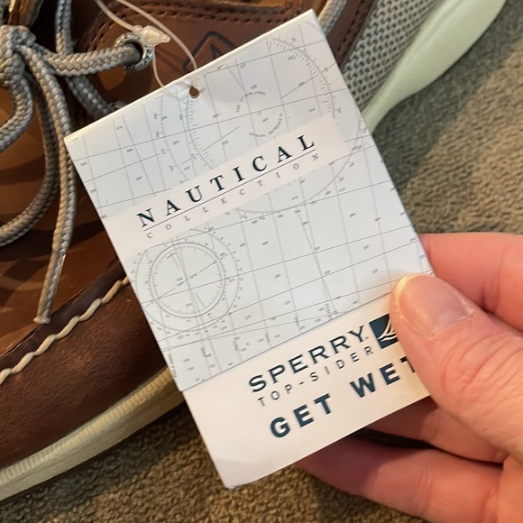 New Sperry Men's Billfish 3-Eye Boat Shoe Men’s Size 9 Dark Brown (TD) - Picture 10 of 10